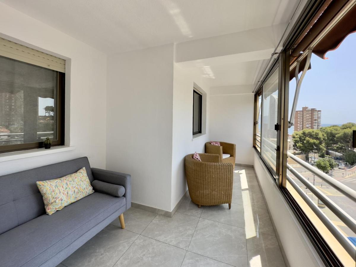 Calanyas Sea View Apartment Benidorm Bagian luar foto